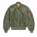  Alpha Industries MA-1 BOMBER JACKET HERITAGE Olive Größe L  in der OVP