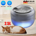 Wasserspender für Katzen Hunde mit Filter 2.5L Trinkbrunnen Haustier Automatisch