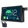 CAM+Für BMW E46 Android 12 9" IPS Touchscreen Autoradio GPS Navi CarPlay DSP DAB