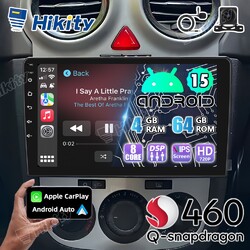 9" 8Core 4+64GB Android 15 Autoradio CarPlay GPS Navi WIFI Für Opel Astra Corsa