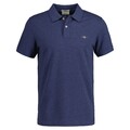GANT Herren Poloshirt - SLIM SHIELD PIQUE POLO, Kurzarm, Knopfleiste, Logo