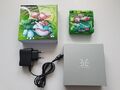 GameBoy Advance SP Konsole Bisaflor Box OVP Neues Gehäuse & IPS V5 Display | LCD