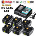 für Makita 18V 5.0Ah Akku Ladegerät BL1850B BL1860B LXT DHP482Z DDF453 DDF482 DE