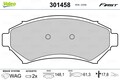 VALEO Bremsbelagsatz Scheibenbremse FIRST 301458 für CADILLAC CHEVROLET OPEL APV