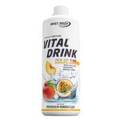 Best Body Low Carb Vital Mineral Drink Konzentrat Sirup 1L Pfirsich-Maracuja