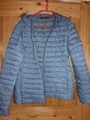 Jacke mit Kapuze 40 L leicht wattiert Taschen blau