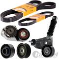 CONTI KEILRIEMEN +SPANNER +ROLLEN passend für FORD MONDEO 3 TRANSIT 2.0-2.2TDCI