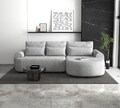Ecksofa  OLIVIO L - Wohnlandschaft Polstersofa Polstercouch Farbwahl