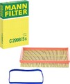 MANN-FILTER C 2998/5 x Luftfilter für VW SKODA SEAT