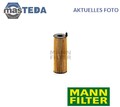 HU 831 X MOTOR ÖLFILTER MANN-FILTER FÜR VW PHAETON,TOUAREG 3L