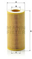 Ölfilter Filtereinsatz HU 721/2 x MANN-FILTER für MERCEDES-BENZ C-KLASSE