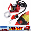 Dieselpumpe Heizölpumpe Selbstansaugend Zapfpistole Mit Zählwerk Pumpe 45L/Min 