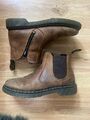 Dr. Martens 2976 Leonore J Glatt Leder Kinder Junior Chelsea Boot Gr. 35