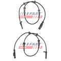 2x FAST ABS-SENSOR RADDREHZAHL HINTEN passend für FIAT FIORINO LINEA QUBO