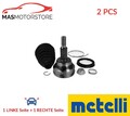 GELENK ANTRIEBSWELLE PAAR METELLI 15-1478 2PCS A FÜR VW TRANSPORTER V