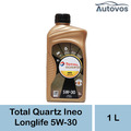 Total Quartz Ineo Longlife 5W-30 1 Liter Motoröl VW 504 00 507 00 ACEA C3