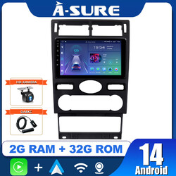 DAB 32G Android 14 Autoradio Für Ford Mondeo 2004-2007 Carplay Nav GPS Bluetooth