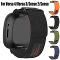 Nylon Loop Armband Für Fitbit Versa 4/3 Sense 2/1 Uhrenarmband Watch Ersatzband
