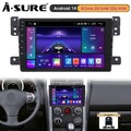 2+32GB Android 14 AutoRadio Carplay GPS Navi Kam für Suzuki Grand Vitara 2005-14
