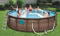 Bestway Power Steel™ Swim Vista Pool 56977 Frame Pool 549 x 122 cm Komplett-Set