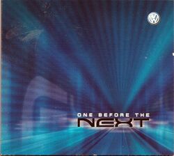 VW Volkswagen CD Rom "One Before The Next"