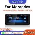 10.25' Wireless Apple CarPlay Stereo Radio Für Benz C W204 NTG4.5 Android Auto