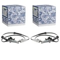 2X VEMO ABS-SENSOR RADDREHZAHL HINTEN passend für CITROËN C4 PEUGEOT 307