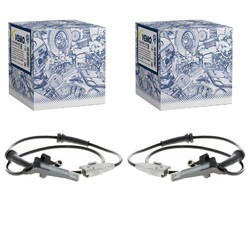 2X VEMO ABS-SENSOR RADDREHZAHL HINTEN passend für CITROËN C4 PEUGEOT 307