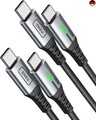 INIU USB C auf USB C Kabel, 100W [2m+2m] Typ C Schnellladekabel PD 5A QC 4.0