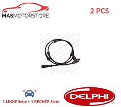 ABS SENSOR DREHZAHLFÜHLER PAAR DELPHI SS20156 2PCS I FÜR VW TRANSPORTER IV