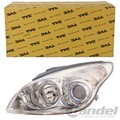 TYC HAUPTSCHEINWERFER H7/H1 LINKS passend für HYUNDAI I30 KOMBI 1.4 - 2.0 CRDI