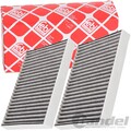 FEBI INNENRAUMFILTER AKTIVKOHLEFILTER passend für BMW 5ER E39 520 D TOURING 520I