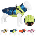 Qa Hundemantel Hundejacke wasserdicht reflektierend warm Reißverschluss Weste