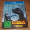 Jurassic World - Ein neues Zeitalter / Steelbook / Blu-ray / Neu & OVP