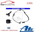 ABS SENSOR DREHZAHLFÜHLER PAAR VORNE ATE 240711-53483 2PCS P NEU OE QUALITÄT