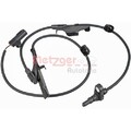 1x Sensor, Raddrehzahl METZGER 09001147 passend für TOYOTA