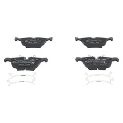 1x Ceramic Bremsbelagsatz, Scheibenbremse ATE 13.0470-7363.2 passend für VOLVO