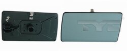 links TYC 321-0022-1 Spiegelglas, Außenspiegel für MERCEDES-BENZ