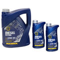 Motoröl 2x 1 L + 1x 5 LMANNOL Diesel EXTRA 10W40 für Alfa Audi Citroen Lancia VW