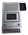 GRUNDIG Stenorette 2300L Diktiergerät + Mikrofonhalter mit Magnet UNGETESTET