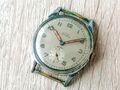 Herren Uhr PORTA Swiss Made vintage mechanical Watch Military 1940s Runs RADIUM