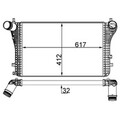 Ladeluftkühler MAHLE CI 207 000S für Seat VW Skoda Audi Leon Golf Plus V Yeti TT