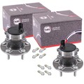 2x A.B.S. RADLAGER/RADNABE mit ABS-SENSOR HINTEN passend für VOLVO C30 C70 S40 V