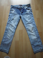 CIPO & BAXX Slim Fit Jeans mit Used Effekte Gr. 29 neu