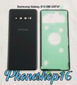Original Samsung Galaxy S10 SM-G973F Akkudeckel Backcover Schwarz + Kleber B