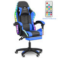Gaming Stuhl  RGB LED Beleuchtung Gamer Sessel Gaming Chair Gamingstuhl 150KG DE