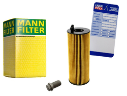 Mann Ölfilter + Ölablassschraube Mercedes-Benz 190 G-Klasse T1 H 614 x,3013
