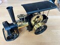 Wilesco D366 Dampfwalze Old Smokey, schwarz/messing, neuwertiger Zustand, TOP!