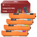 XXL Toner für HP LaserJet CP1025 Color CP1025NW M275 CE310A CE311A CE312A 126A