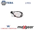 20-0079 ABS SENSOR DREHZAHLFÜHLER HINTEN MAXGEAR 2PCS FÜR VW TRANSPORTER IV